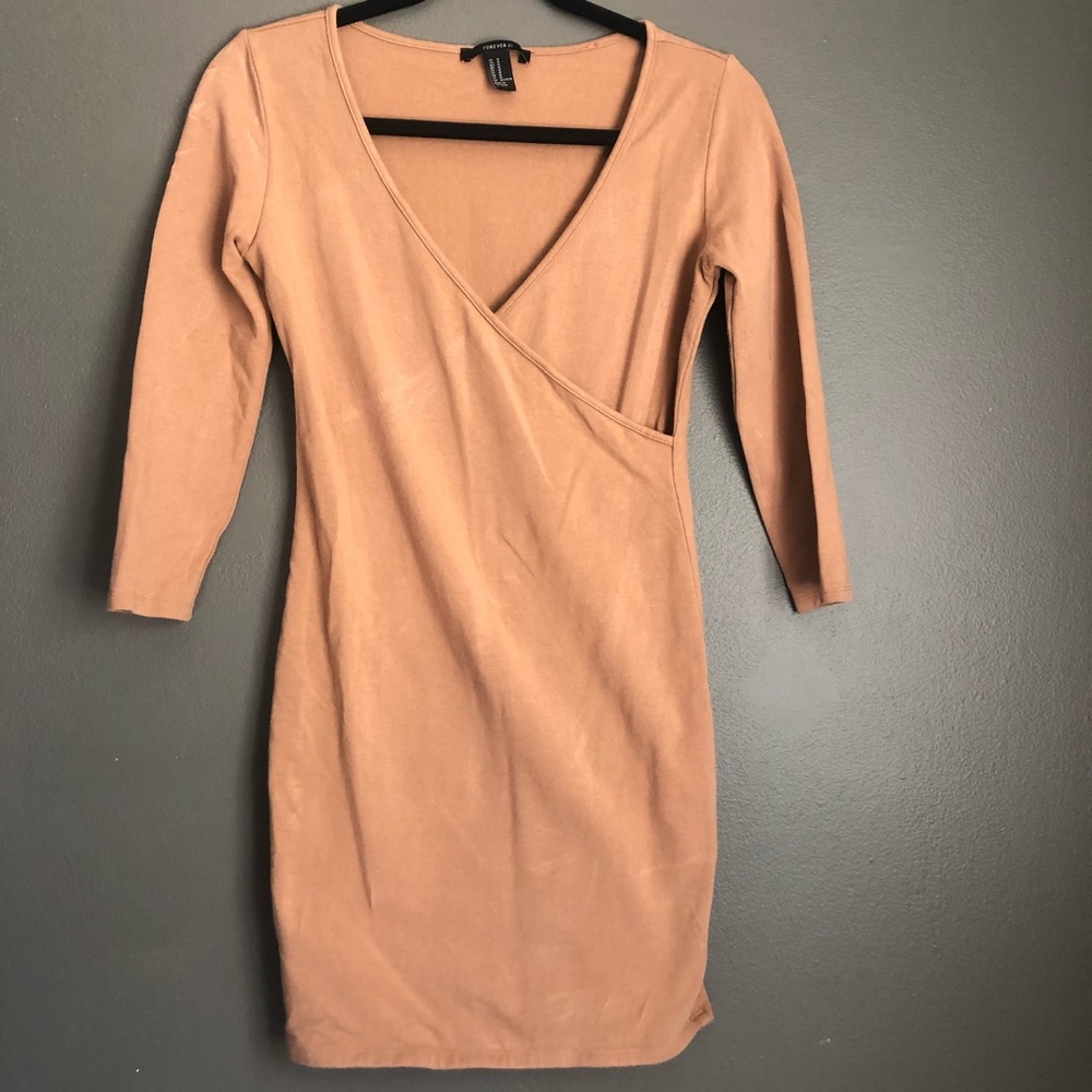 3/4 SLEEVE BODYCON DRESS